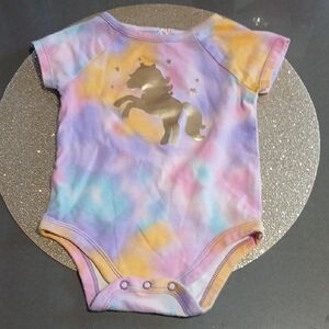 Unicorn Tie-Dye Kids One Piece